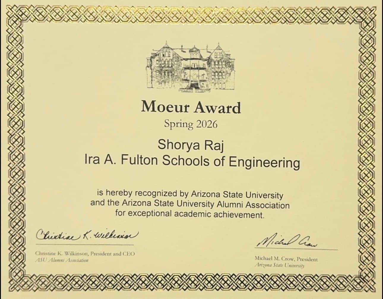 Moeur Award - Image 1